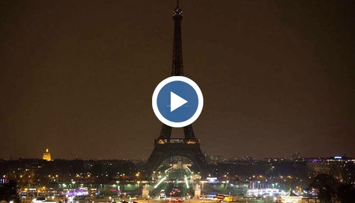 Светлините бяха изгасени в знак на солидарност с жертвите на атаката в Лондон