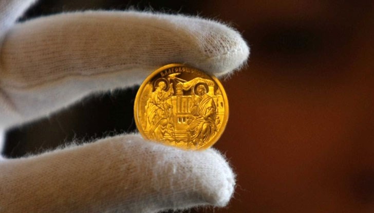 Монетата е изработена от злато с най-висока проба