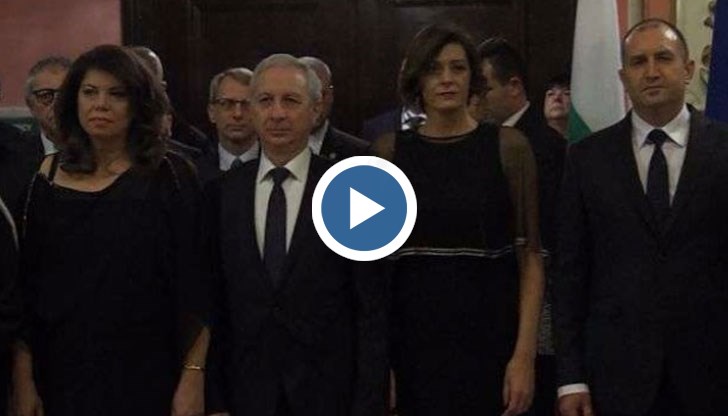 За първи път държавният прием се състоя в Централния военен клуб