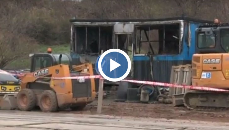 Взрив на газова бутилка е предизвикал пожара