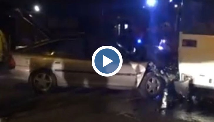 Катастрофата стана на булевард "Борис III" в столицата в посока Перник