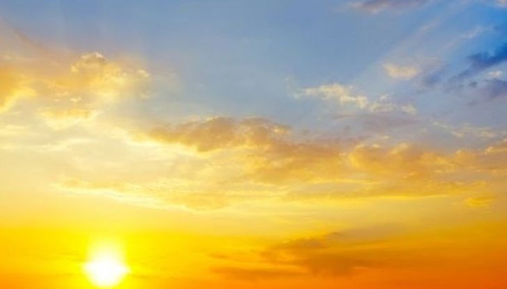 Над цялата страна се очаква да бъде предимно слънчево