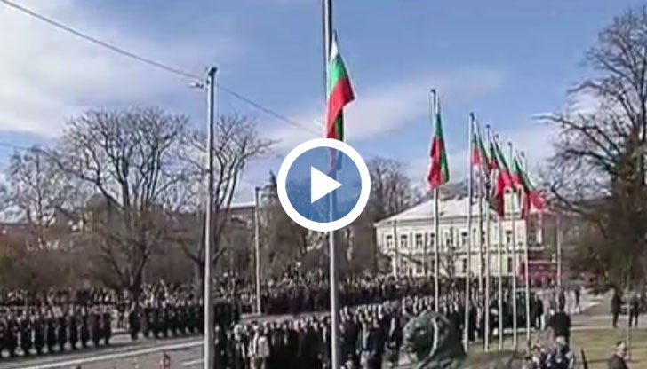 Церемонията беше посветена на 139-та годишнина от Освобождението на България