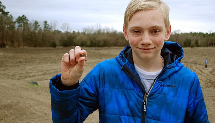 14-годишното момче намери най-големият диамант в историята на парка