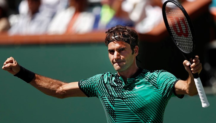 Новият шампион в Индиън Уелс Роджър Федерер се изкачи на шесто място в световната ранглиста на ATP