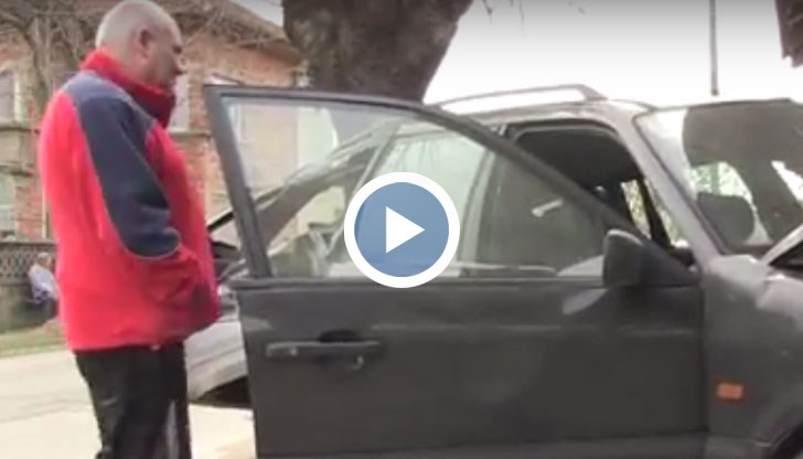 Взел колата да направи едно кръгче, а сега е с натошена ръка