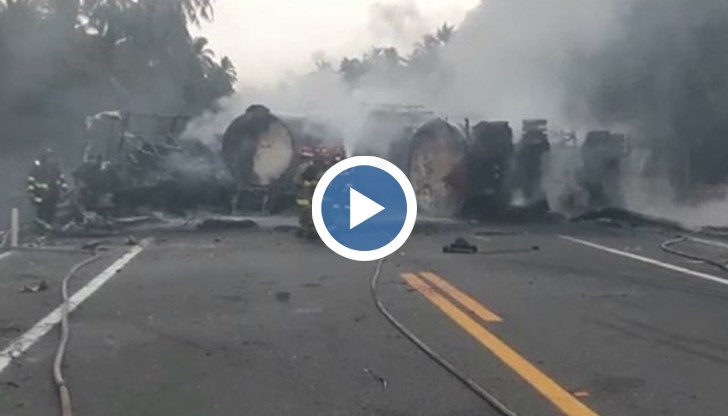 Най-малко 24 души са загинали след експлозия на цистерната