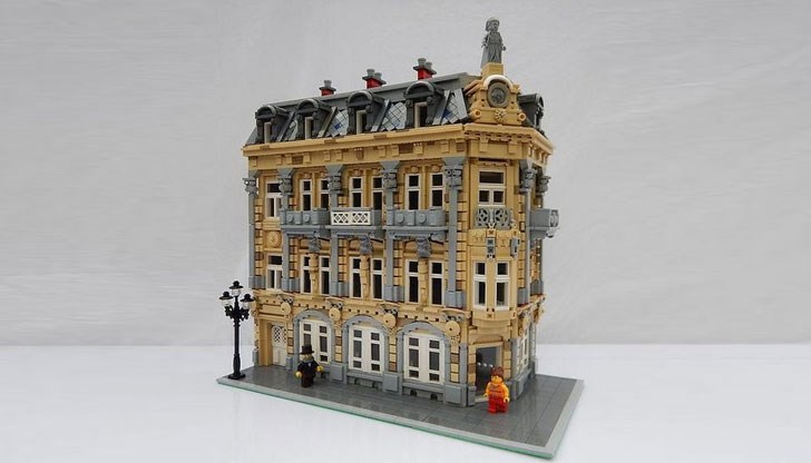 Бившия хотел „Тетевен“ се появи в специализираното онлайн издание на феновете на Lego