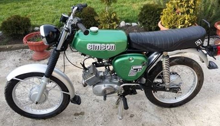 Мотопедът е бил с оставен на таблото ключ / Снимката е илюстративна