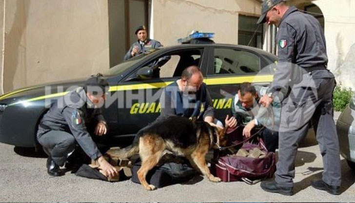Наркотикът е намерен в камиона, с който 69-годишният мъж пристигнал в Италия от Барселона