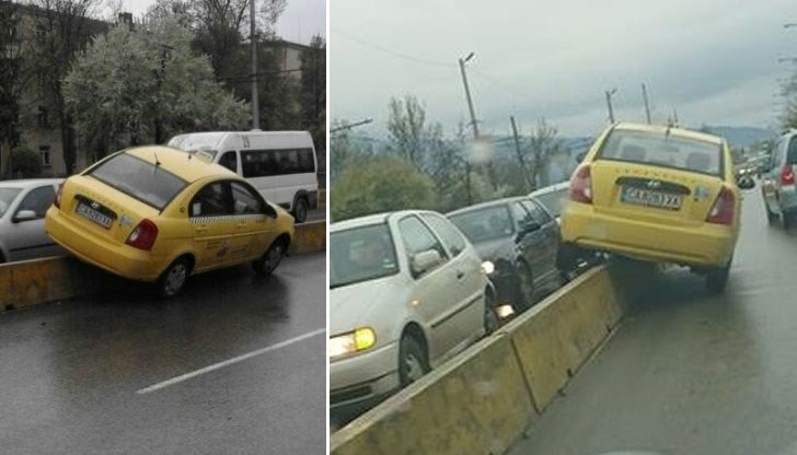 Зрелищна катастрофа в час пик