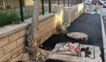Така изглеждат "обновените" тротоари в София