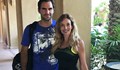 Малина се засече с Роджър Федерер във фитнеса