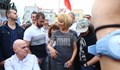 Мая Манолова се присъедини към протеста на Слави