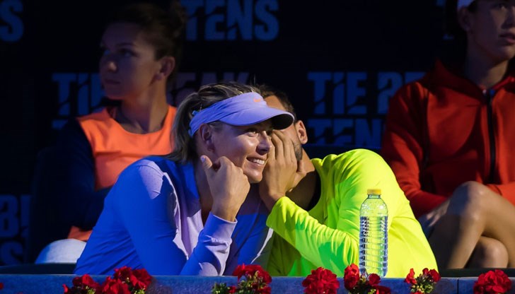 Гришо и Шарапова показаха топли отношения