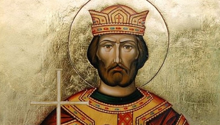 Св. княз Борис I Михаил налага християнството и въвежда славянската писменост в България