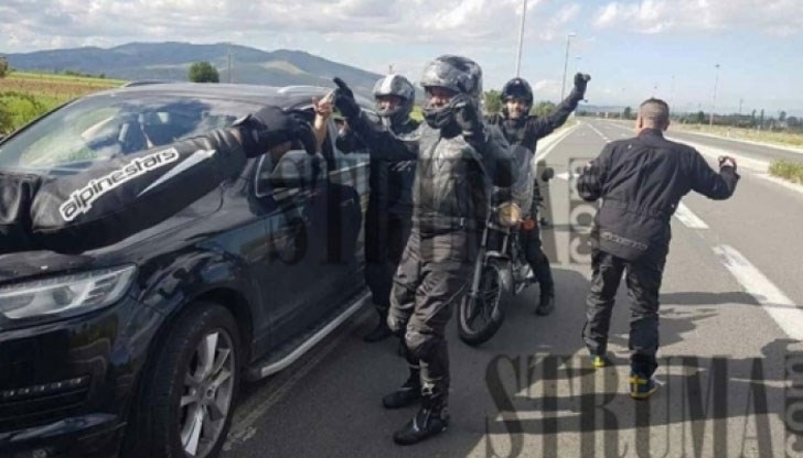 Това се случи днес на пътя за Охрид