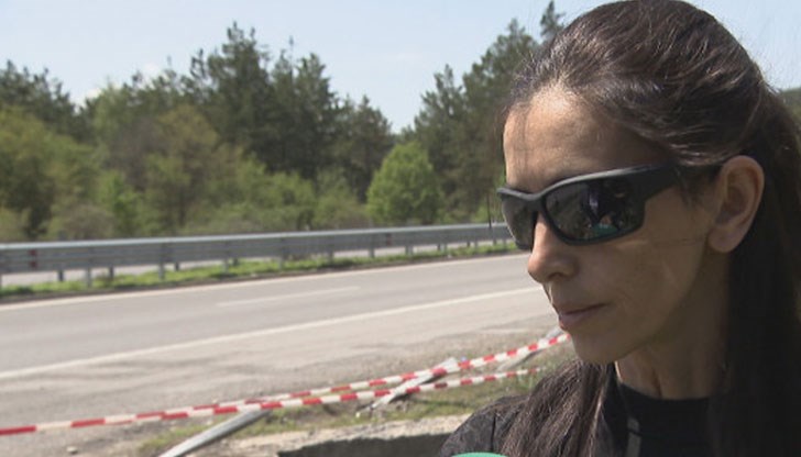 Съпругата на загиналия служител на „Автомагистрали“ организира протест Съпругата на загиналия служител на „Автомагистрали“ организира протест