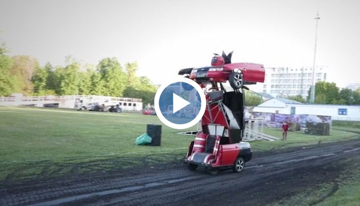 Баща и син създадоха руската версия на Оптимус Прайм