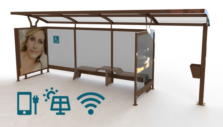 Спирките разполагат с рутер за безжичен интернет Wi-Fi