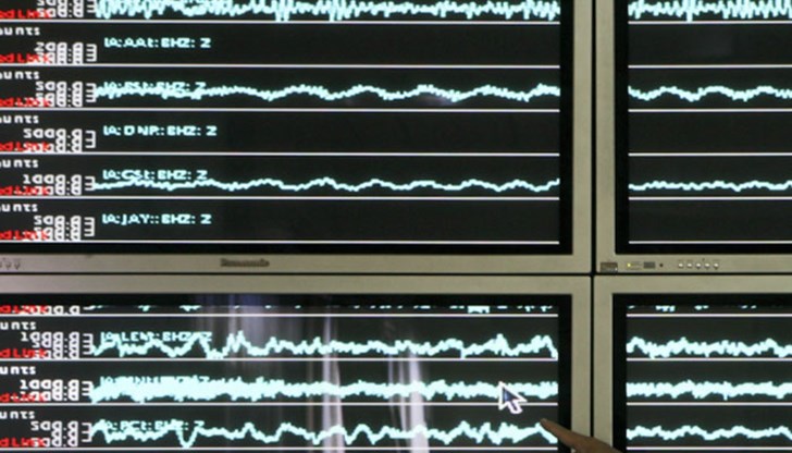 Днес минути след 14:00 часа е имало нов трус с магнитуд 5.0 по Рихтер