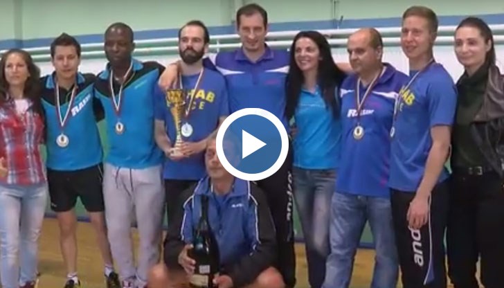 Мъжкият отбор на СКТМ “Дунав” Русе спечели отборния шампионат на България