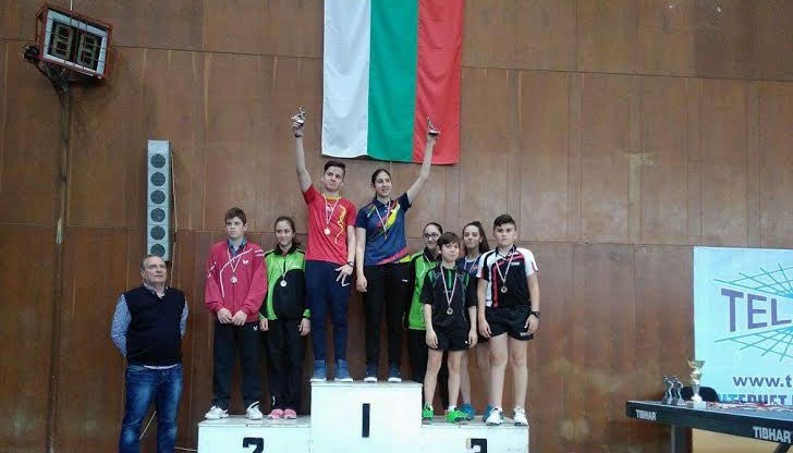 Ето какви медали завоюваха русенките надежди по тенис на маса