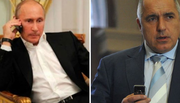Президентът на Русия поздравил Борисов за третия мандат