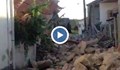 Смразяващи кадри след земетресението на остров Лесбос