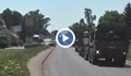 Военни конвои преминаха през Дунав мост