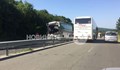Два автобуса катастрофираха на пътя Бургас - Созопол