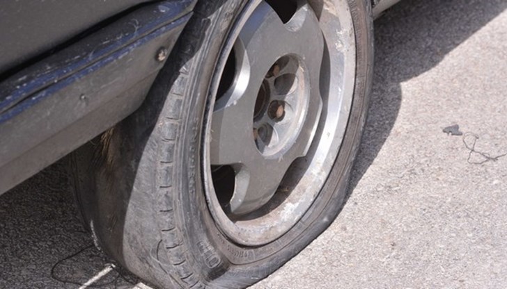 Всички автомобили били паркирани на една и съща улица в Русе Всички автомобили били паркирани на една и съща улица в Русе