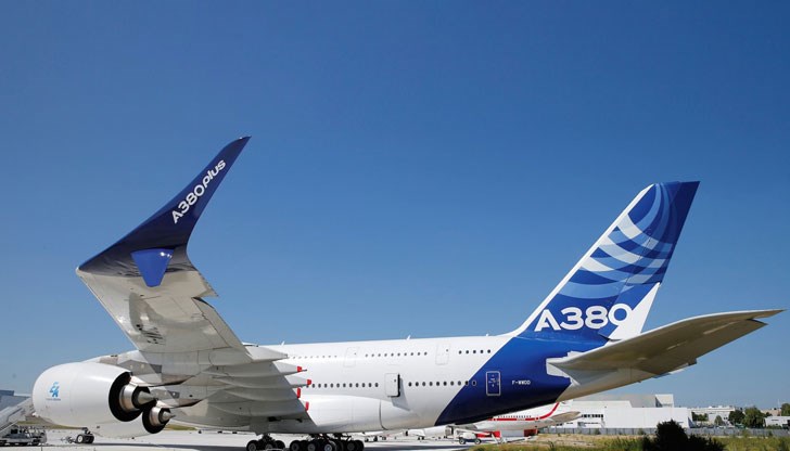 Подобреният A380 Plus побира на борда 575 пасажери