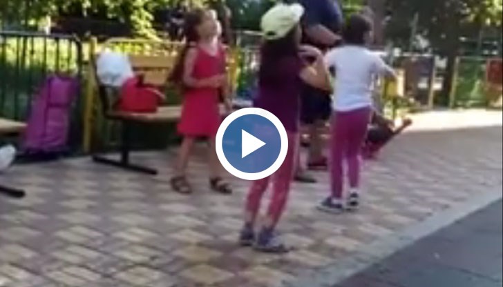 Децата, които бяха изгорени, пищяха от болка