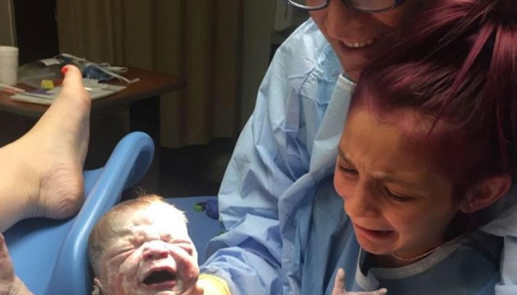 Най-емоционалния момент в живота на малката Zadyn