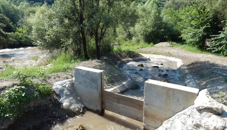 Специалният воден ръкав е край село Басарбово