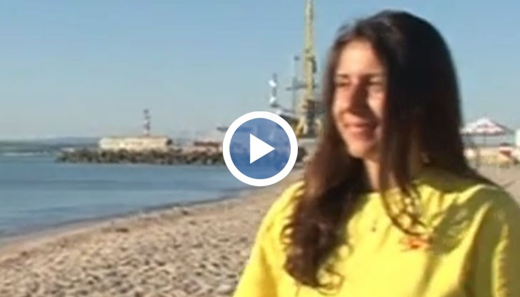 19-годишно момиче се е борило с 3-метрови вълни и мъртво течение