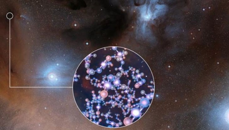 Астрономи откриха метилово съединение, което е ключово за появата на живота