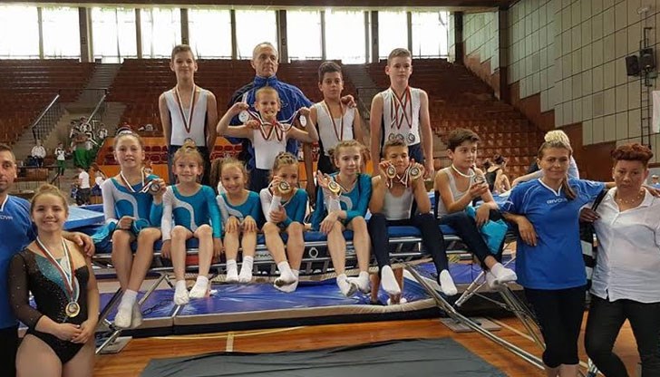 Спортен Клуб Скокове Батут „ИМИДЖ – РУСЕ” участва в Държавно първенство по скокове на батут с 12 състезатели