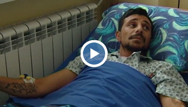 Оказало се, че ножът е забит точно в средата на сърцето