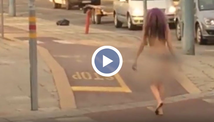 Потребителите на социалните мрежи с пиканти подробности за голата девойка