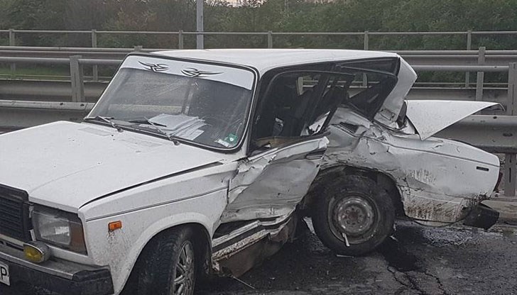 Шофьорът на "Лада"-та е виновен за катастрофата