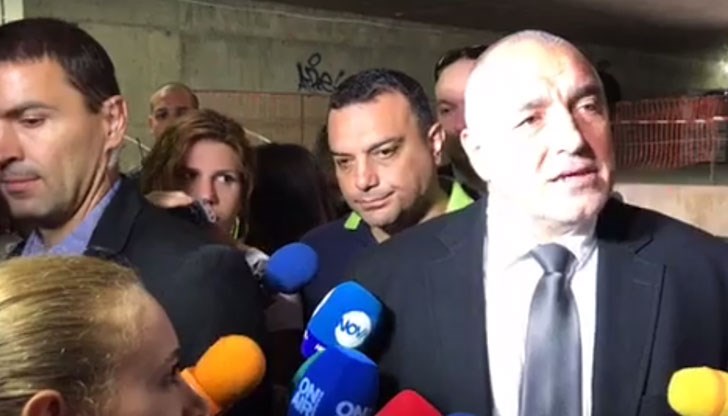 Премиерът инспектира дейностите по изграждане на метростанцията при бул. "Патриарх Евтимий" в столицата Премиерът инспектира дейностите по изграждане на метростанцията при бул. "Патриарх Евтимий" в столицата