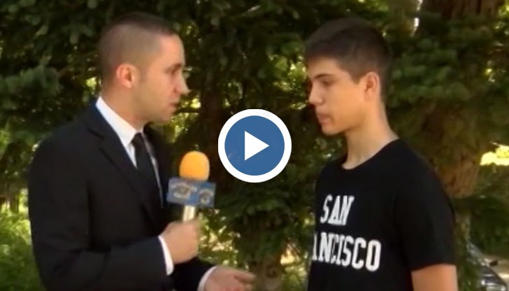 Момчето се разкайва за случилото се и обещава да не прави повече подобни злини