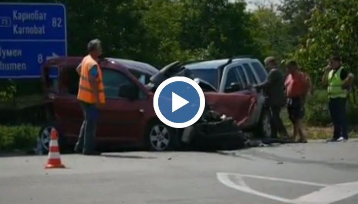 20-годишна шофьорка предизвика катастрофа с двама пострадали