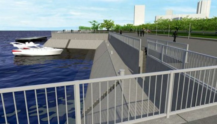 Правят нова кейова стена и рехабилитация на пътническия терминал с три нови корабни места