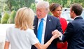 Тръмп към Брижит Макрон: Прелестна сте!