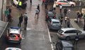 Мъж с моторна резачка вилня в Швейцария