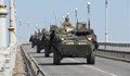 Американски военни машини преминаха по Дунав мост