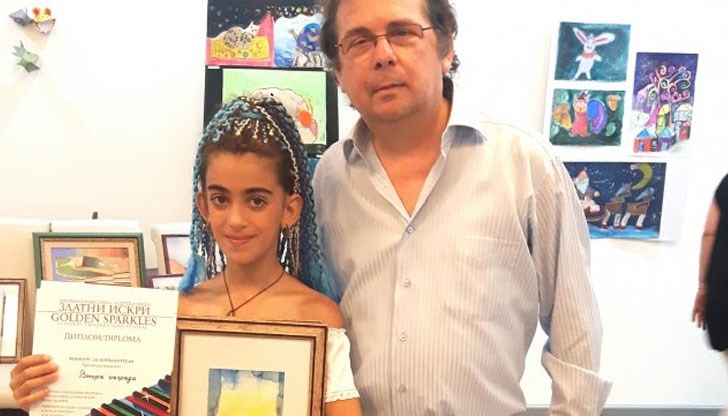 Кристина завоюва цели две призови места на Европейски конкурс “Златни искри” 2017 Кристина завоюва цели две призови места на Европейски конкурс “Златни искри” 2017